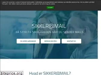 sikkermail.dk