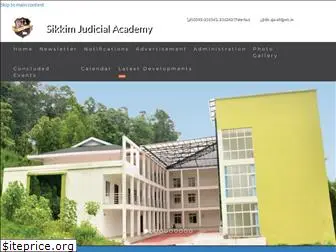 sikkimjudicialacademy.nic.in