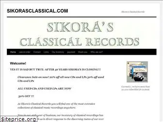 sikorasclassical.com