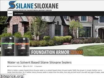 silanesiloxanesealer.com