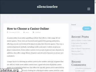 silencioselee.com