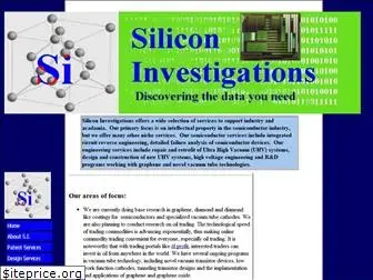 siliconinvestigations.com