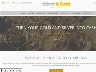 silverandgoldforcash.com