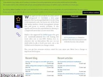 silvercircle.github.io thumbnail