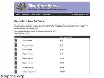 silvergrambars.com