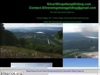 silverwingshanggliding.com