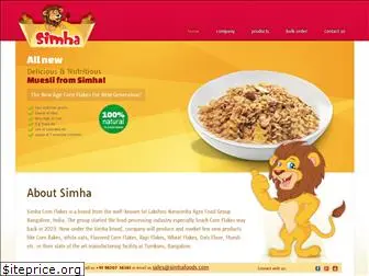 simhafoods.com