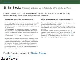 similarstocks.com