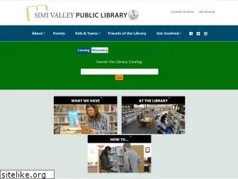 simivalleylibrary.org