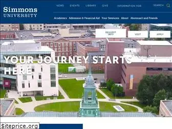 simmons.edu thumbnail