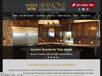 simmonscustomgranite.com