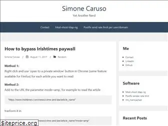 simonecaruso.com