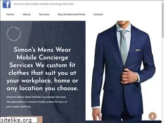 simonsmenswear.com