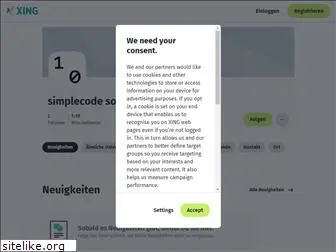 simplecode-solutions.de