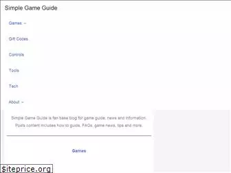 simplegameguide.com