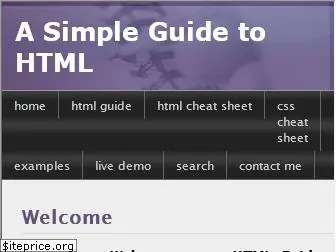 simplehtmlguide.com