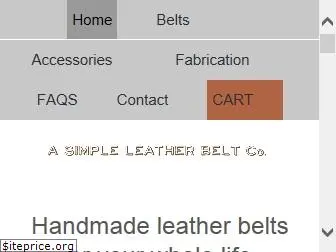 simpleleatherbelt.com