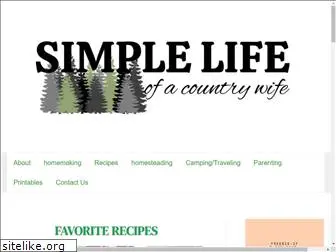 simplelifeofacountrywife.com