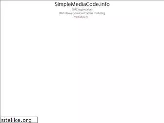 simplemediacode.info