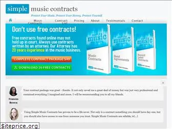 simplemusiccontracts.com