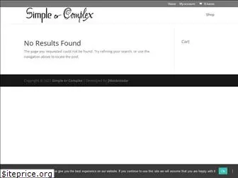 simpleorcomplex.com