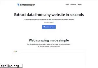 simplescraper.io