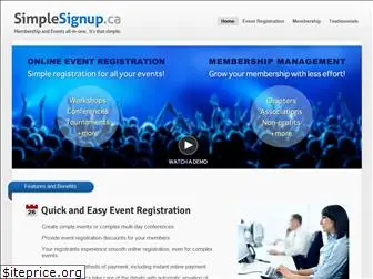 simplesignup.ca