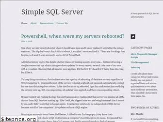 simplesqlserver.com