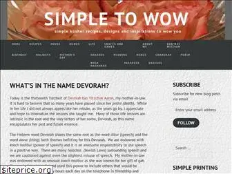 simpletowow.com