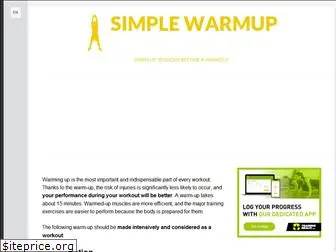 simplewarmup.com