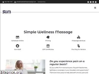 simplewellnessmassage.com