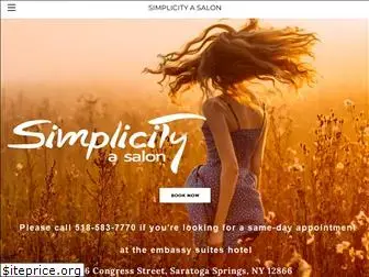 simplicityasalon.com