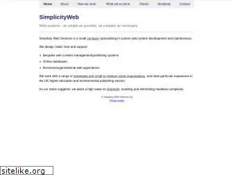 simplicityweb.co.uk