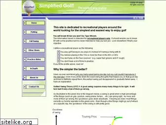 simplifiedgolf.net