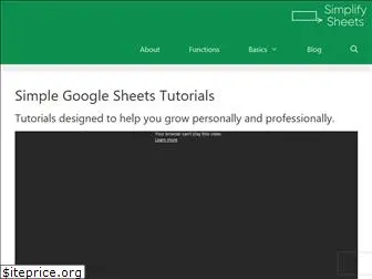 simplifysheets.com