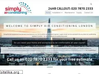 simplyairconditioninglondon.co.uk