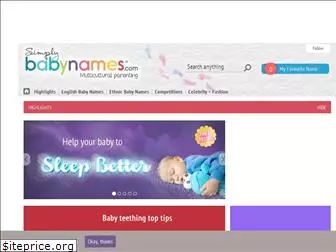 www.simplybabynames.com