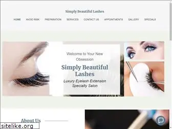 simplybeautifullashes.com