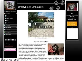 simplyblackschnauzers.net