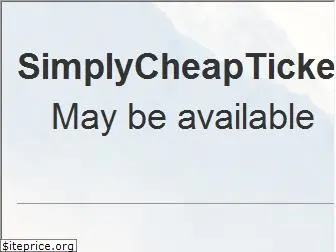 simplycheaptickets.com