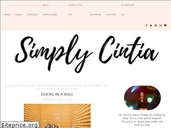 simplycintia.com