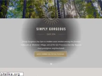 simplygorgeousdayspa.com