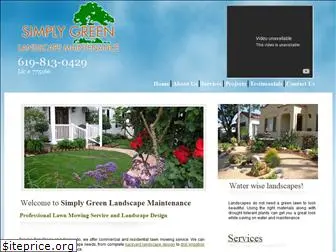 simplygreenlandscaping.net