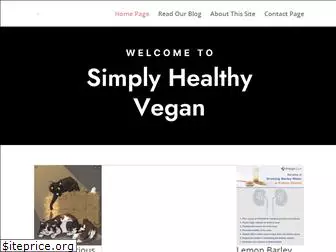 simplyhealthyvegan.com