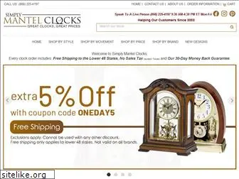 simplymantelclocks.com