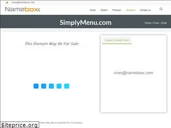 simplymenu.com