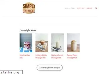 simplyoatmeal.com