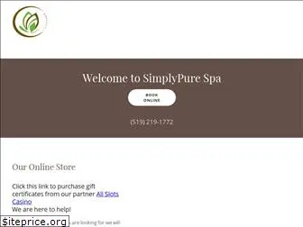 simplypurespa.ca