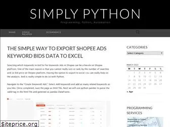 simplypython.wordpress.com