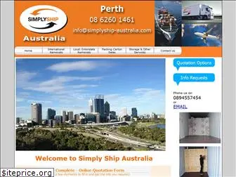 simplyshipinternational.com.au